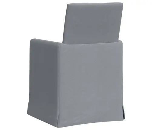 Söögitoa Toolid 2 Pcs Helehall 57 X 67 X 95 Cm Kangas