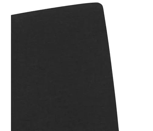 Söögitoa Toolid 2 Pcs Must 57 X 67 X 95 Cm Kangas