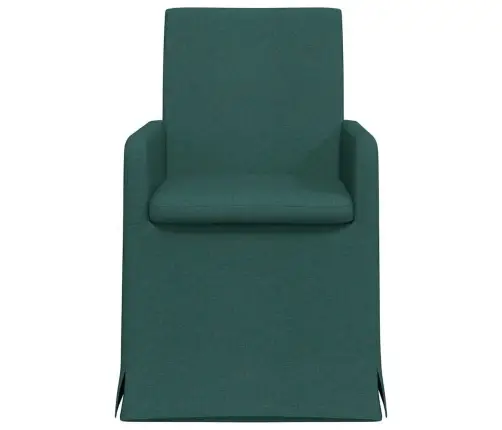 Söögitoa Toolid 2 Pcs Tumeroheline 57 X 67 X 95 Cm Kangas