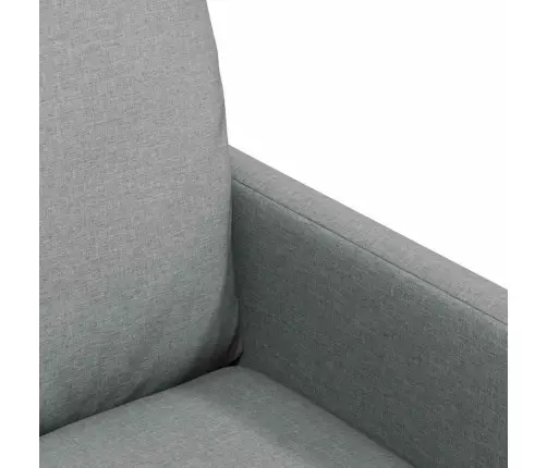 Ēdamkrēsli 2 Pcs Gaiši Pelēka 57 X 67 X 98 Cm Audums Vidaxl