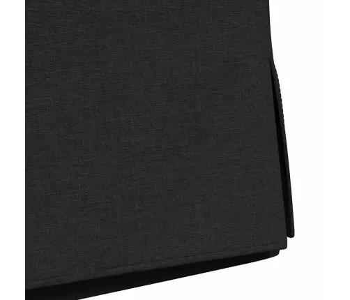 Söögitoa Toolid 2 Pcs Must 57 X 67 X 98 Cm Kangas