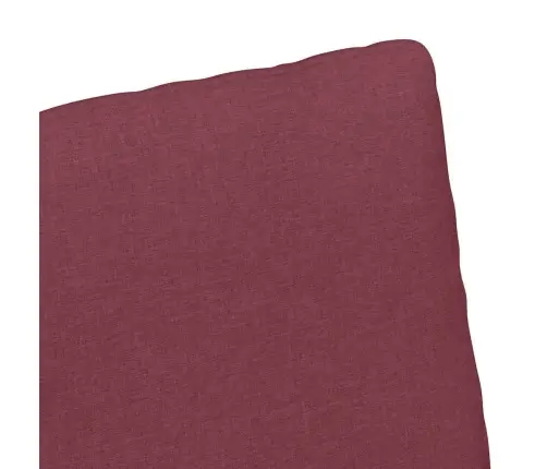 Söögitoa Toolid 2 Pcs Veinipunane 57 X 67 X 98 Cm Kangas