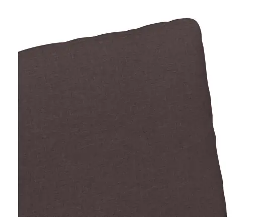 Ēdamkrēsli 2 Pcs Tumši Brūna 57 X 67 X 98 Cm Audums Vidaxl