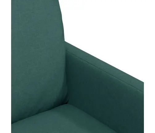 Ēdamkrēsli 2 Pcs Tumši Zaļa 57 X 67 X 98 Cm Audums Vidaxl