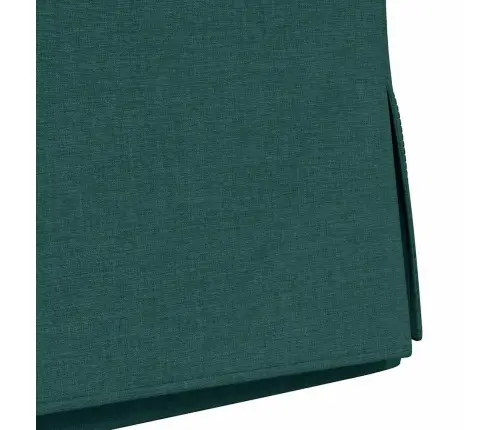 Ēdamkrēsli 2 Pcs Tumši Zaļa 57 X 67 X 98 Cm Audums Vidaxl