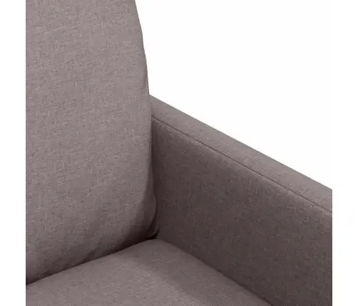 Ēdamkrēsli 2 Pcs Pelēkbrūna 57 X 67 X 98 Cm Audums Vidaxl