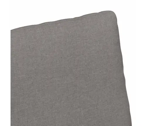 Ēdamkrēsli 2 Pcs Pelēkbrūna 57 X 67 X 98 Cm Audums Vidaxl