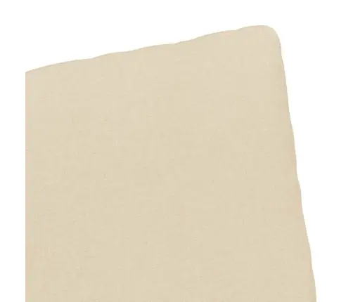 Valgomojo Kėdės 2 Pcs Kreminė 57 X 67 X 98 Cm Audinys