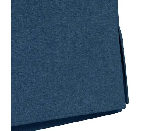 Söögitoa Toolid 2 Pcs Sinine 57 X 67 X 98 Cm Kangas