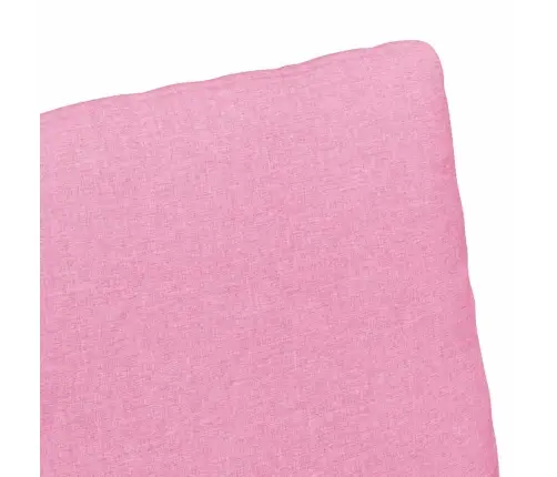 Valgomojo Kėdės 2 Pcs Rožinė 57 X 67 X 98 Cm Audinys