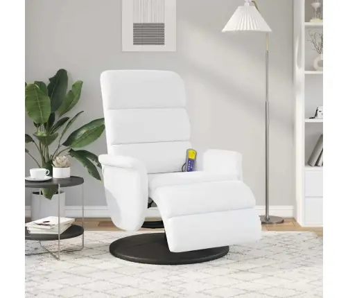 Lamamistool Valge 98 X 71 X 106 Cm Pu