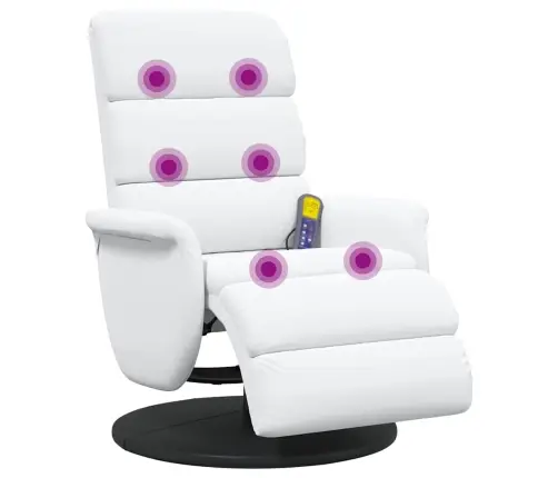 Lamamistool Valge 98 X 71 X 106 Cm Pu