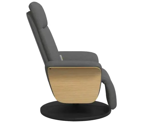 Masažinis Atlošiamasis Krėslas Tamsiai Pilka 79 X 87 X 104,5 Cm