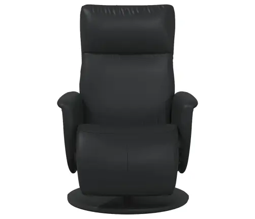Masāžas Atzveltnes Krēsls Melna 71 X 90 X 105 Cm Mākslīgā Āda Vidaxl