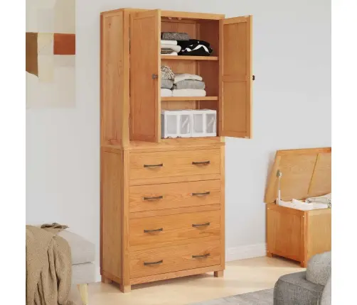 Uzglabāšanas Mēbeļu Komplekts Ar Durvīm Brūna Inženierijas Koks Vidaxl