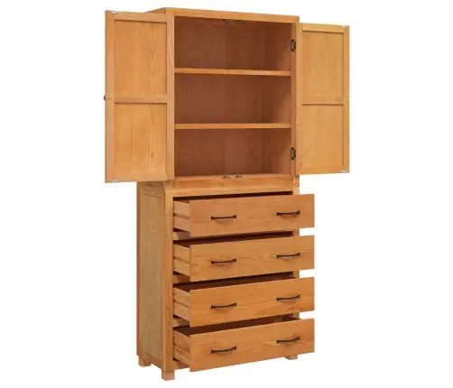 Uzglabāšanas Mēbeļu Komplekts Ar Durvīm Brūna Inženierijas Koks Vidaxl