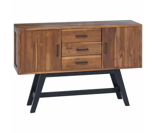 Televizora Stends Brūna 110 X 30 X 75 Cm Ciets Tekša Koks Vidaxl