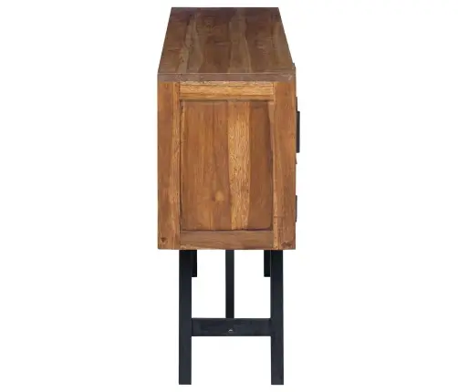 Televizora Stends Brūna 110 X 30 X 75 Cm Ciets Tekša Koks Vidaxl