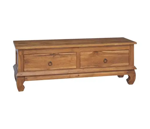 Televizoriaus Stovas Su Stalčių Natūrali 110 X 35 X 40 Cm