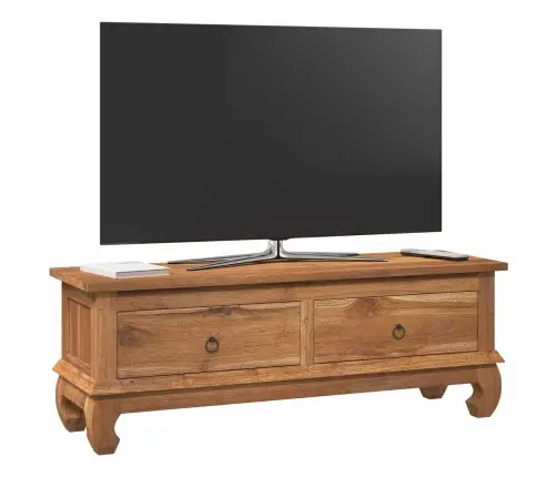 Televizoriaus Stovas Su Stalčių Natūrali 110 X 35 X 40 Cm