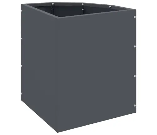 Stūra Stādītājs Antracīts 30 X 30 X 35 Cm Tērauds Vidaxl