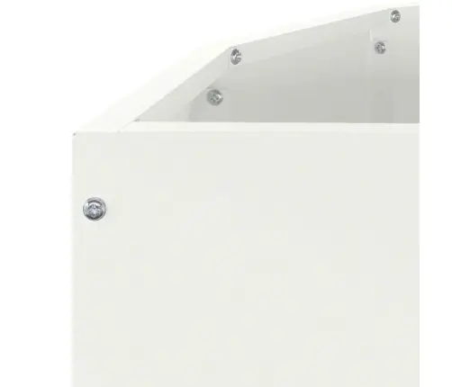 Lovelis Balta 90 X 45 X 35 Cm Plienas