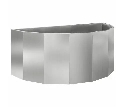 Lovelis Sidabro 90 X 45 X 35 Cm Cinkuota Plienas