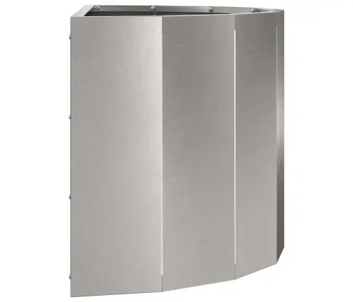 Puķu Kaste Sudraba 60 X 30 X 35 Cm Nerūsējošs Tērauds Vidaxl