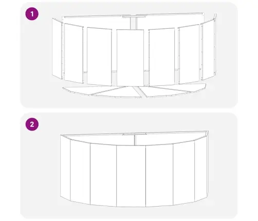 Puķu Kaste Balts 120 X 60 X 50 Cm Tērauds Vidaxl