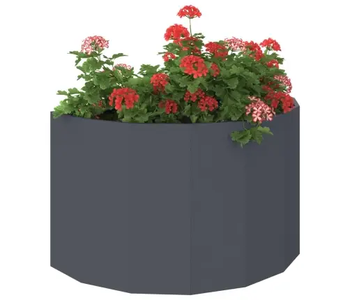 Puķu Kaste Antracīts 90 X 45 X 50 Cm Tērauds Vidaxl