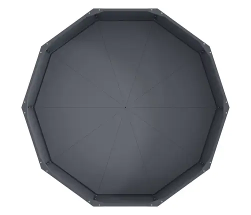 Taimekast Antratsiit 120 X 120 X 35 Cm Teras