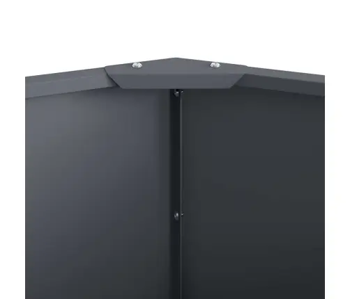 Lovelis Antracitas 60 X 60 X 35 Cm Plienas