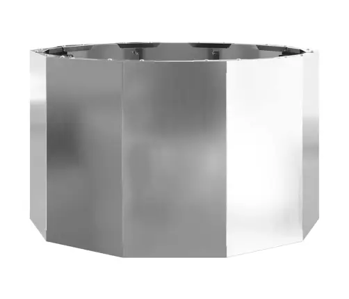 Taimekast Hõbedane 60 X 60 X 35 Cm Tsinkteras