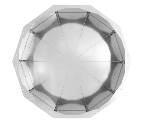 Taimekast Hõbedane 60 X 60 X 35 Cm Tsinkteras