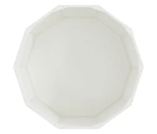 Taimekast Valge 90 X 90 X 50 Cm Teras