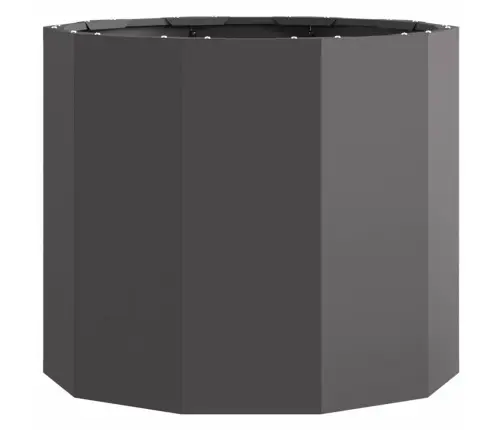 Puķu Kaste Melna 60 X 60 X 50 Cm Tērauds Vidaxl