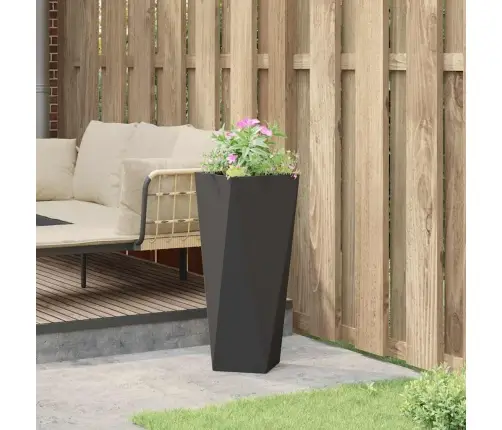 Lovelis Juoda 30 X 30 X 75 Cm Plienas