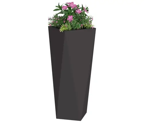 Lovelis Juoda 30 X 30 X 75 Cm Plienas