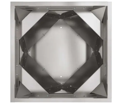 Puķu Kaste 2 Pcs Sudraba 30 X 30 X 75 Cm Nerūsējošs Tērauds Vidaxl