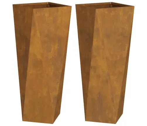 Lovelis 2 Pcs Rūdijanti 30 X 30 X 75 Cm