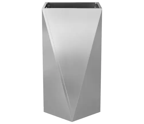 Lovelis Sidabro 40 X 40 X 75 Cm Cinkuota Plienas