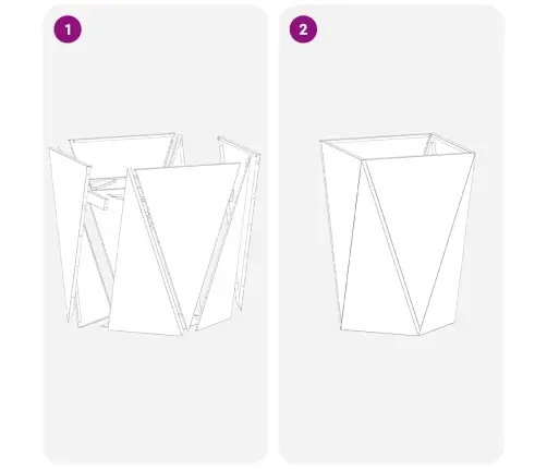 Puķu Kaste 2 Pcs Melna 50 X 50 X 75 Cm Tērauds Vidaxl