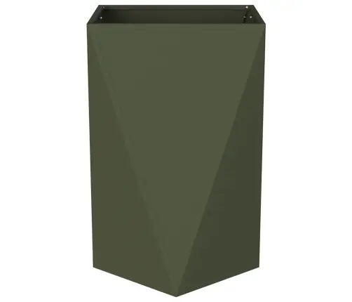 Taimekast Küpset Roheline 50 X 50 X 75 Cm Teras