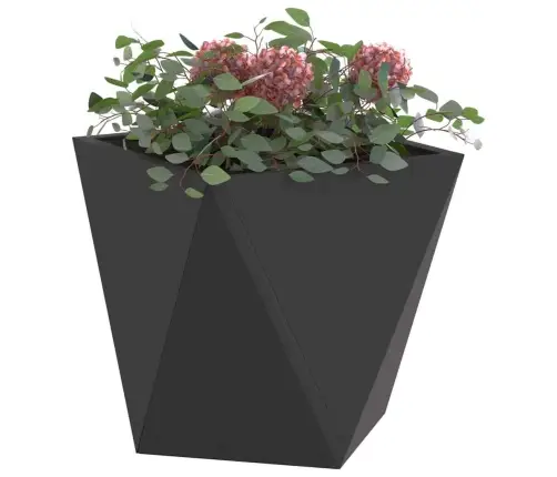 Taimekast 2 Pcs Must 30 X 30 X 30 Cm Teras