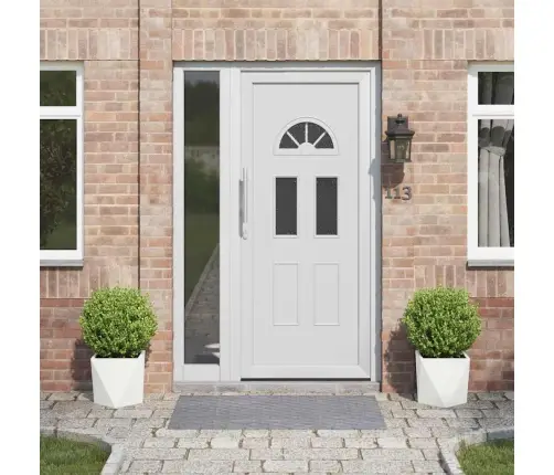 Puķu Kaste 2 Pcs Balts 30 X 30 X 30 Cm Tērauds Vidaxl