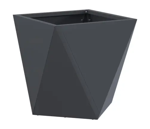 Taimekast 2 Pcs Antratsiit 30 X 30 X 30 Cm Teras