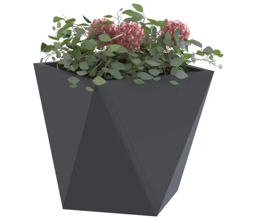 Taimekast 2 Pcs Antratsiit 30 X 30 X 30 Cm Teras