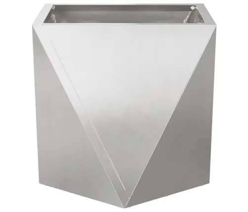 Lovelis Sidabro 30 X 30 X 30 Cm Nerūdijantis Plienas
