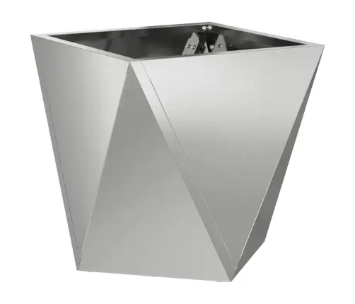 Taimekast Hõbedane 30 X 30 X 30 Cm Tsinkteras