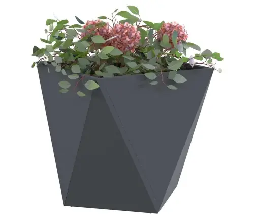 Lovelis 2 Pcs Antracitas 40 X 40 X 40 Cm Plienas